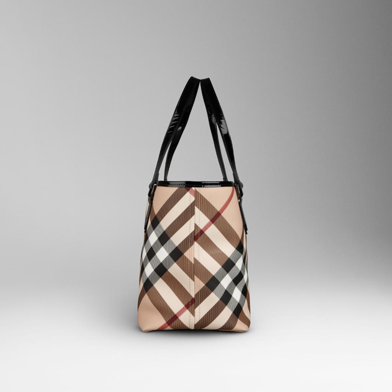 SMALL NOVA CHECK TOTE BAG