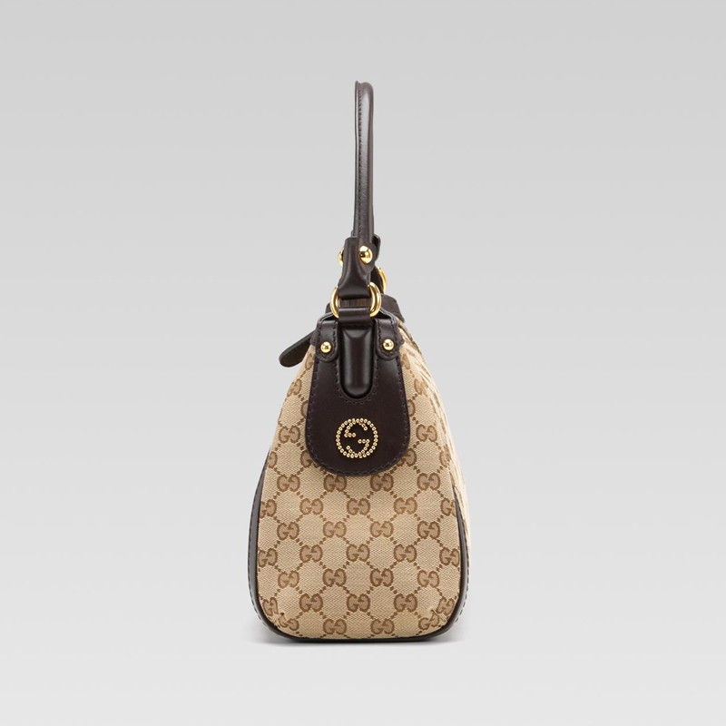 Gucci scarlett studded interlocking g hobo