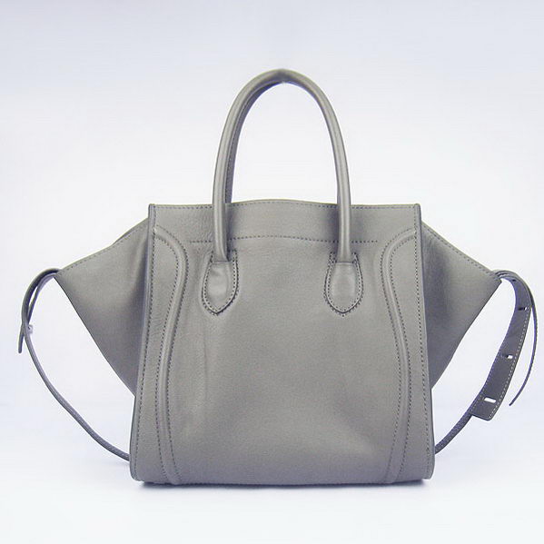 Celine Small Phantom Bags Original Calfskin Leather C1890 Dark Grey