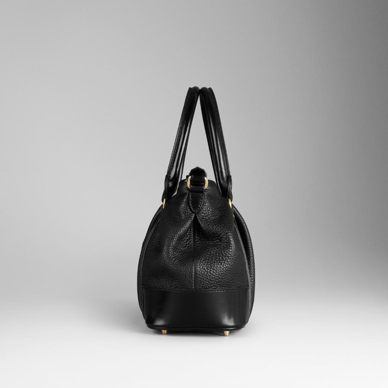 MEDIUM LEATHER BOWLING BAG