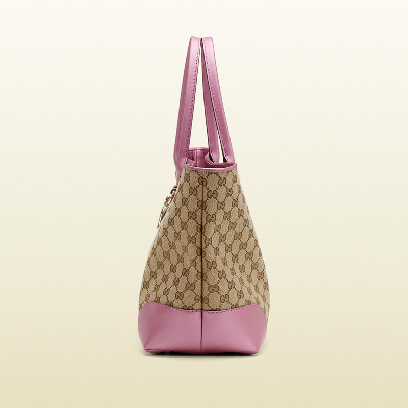 Gucci heart bit charm tote