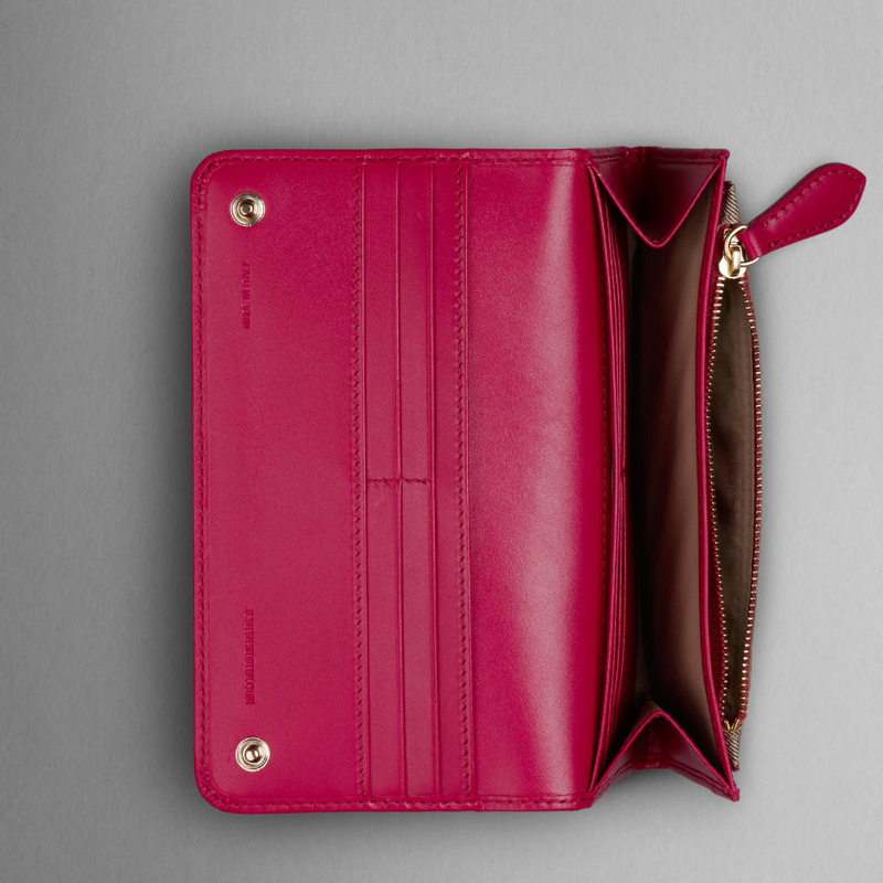 HAYMARKET CHECK CONTINENTAL WALLET