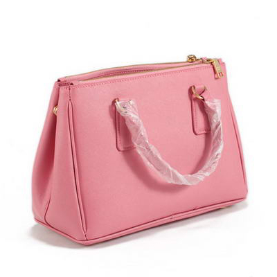 Prada Classic Medium Saffiano Tote Bag BN1801 Pink