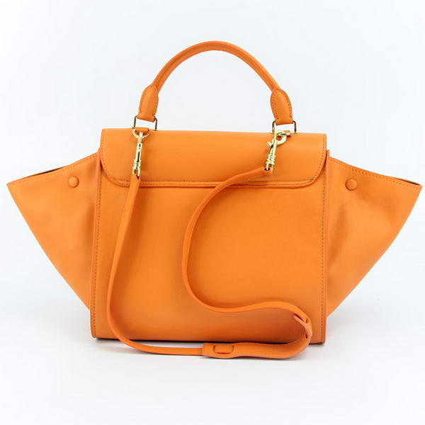 Celine Trapeze Bags Original Leather 64430 Orange