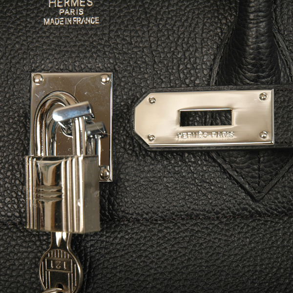 Hermes Birkin togo leather 42CM togo in Black with Silver hardware