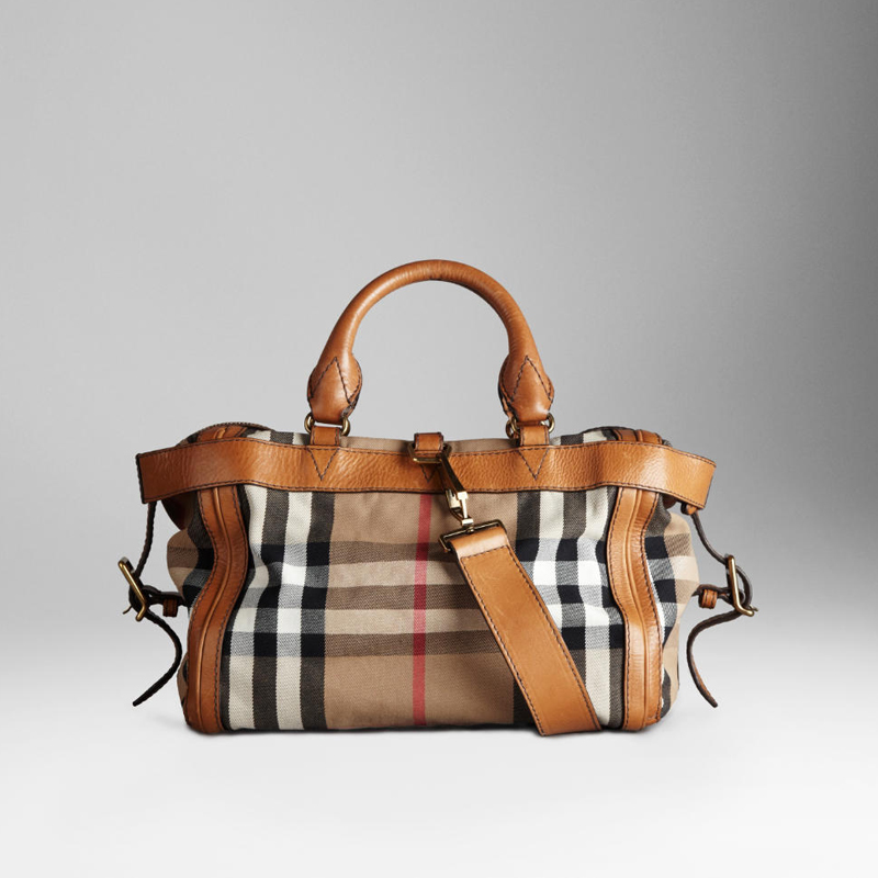 SMALL CHECK BOWLING BAG