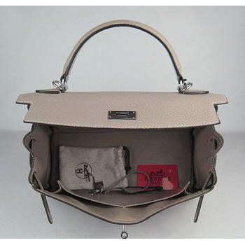 Hermes Kelly 32CM Grey(silver)