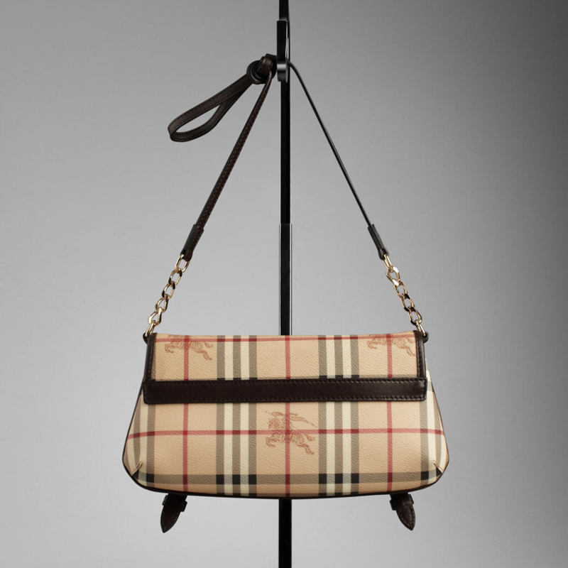 SMALL HAYMARKET CHECK CROSSBODY SLING BAG