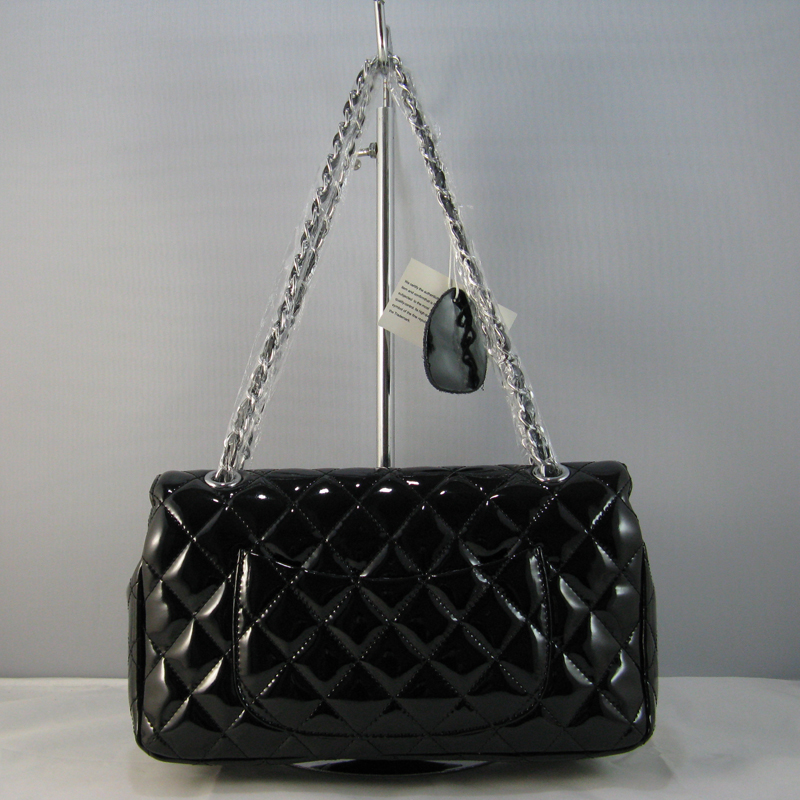 Chanel Black color with Silver chain