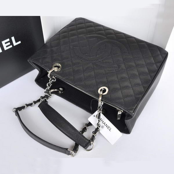 Chanel Coco Cocoon Original Caviar Leather Shoulder Bag A36092 Black