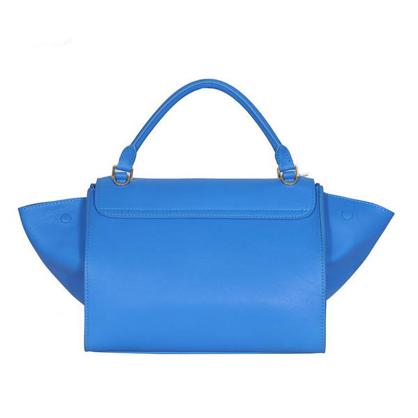 Fashion Celine Trapeze Bags Calf Leather C008 Blue