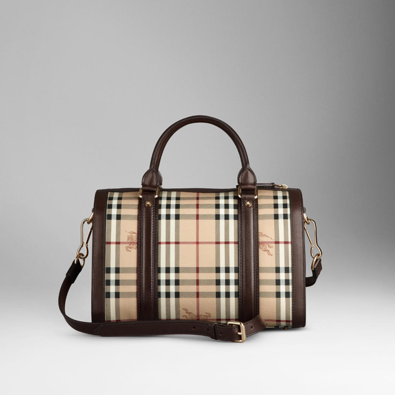 MEDIUM HAYMARKET CHECK BOWLING BAG