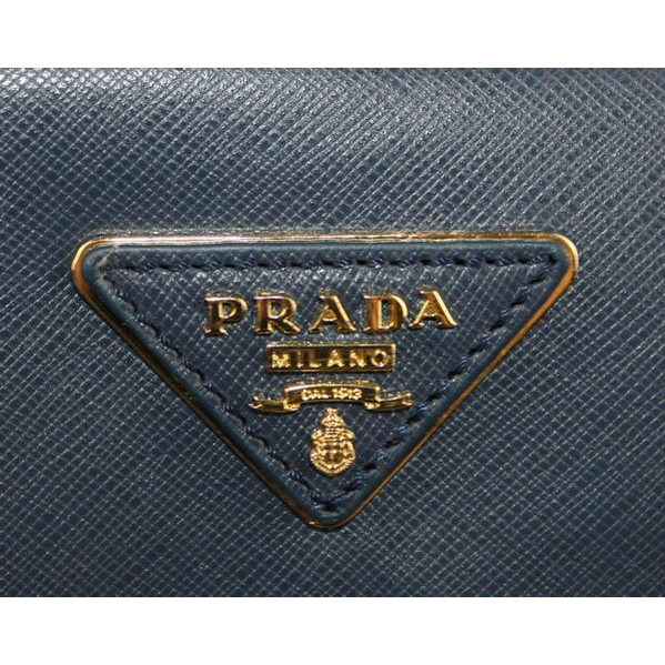 Prada Saffiano Leather Tote Bag BL1094 Royalblue