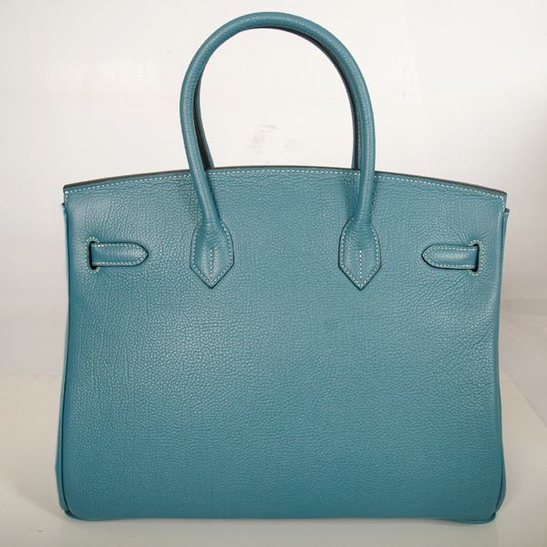 Hermes Birkin togo leather 35CM Medium Blue togo(Gold)