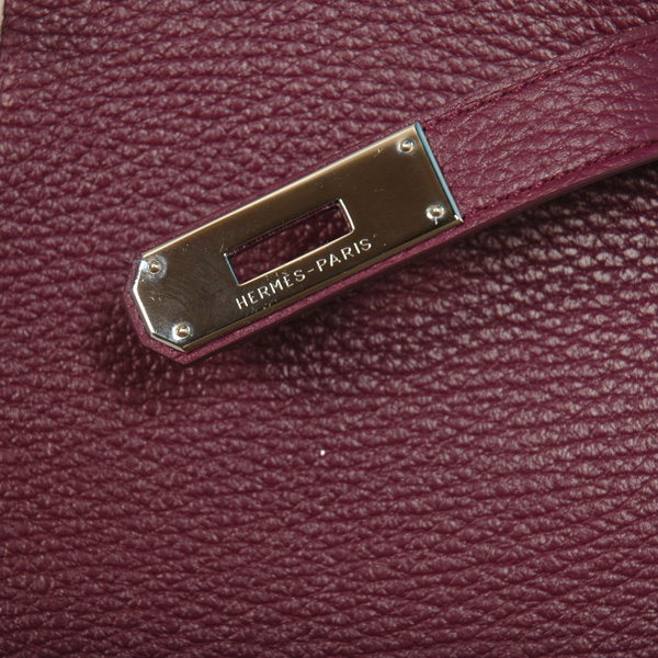 Hermes Kelly 32CM clemence leather in Modena with Silver hardware