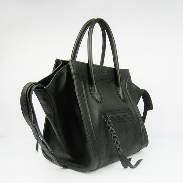 Celine Small Phantom Bags Original Calfskin Leather C1890 Black