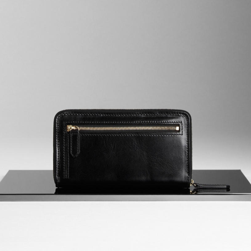 Bridle leather wallet