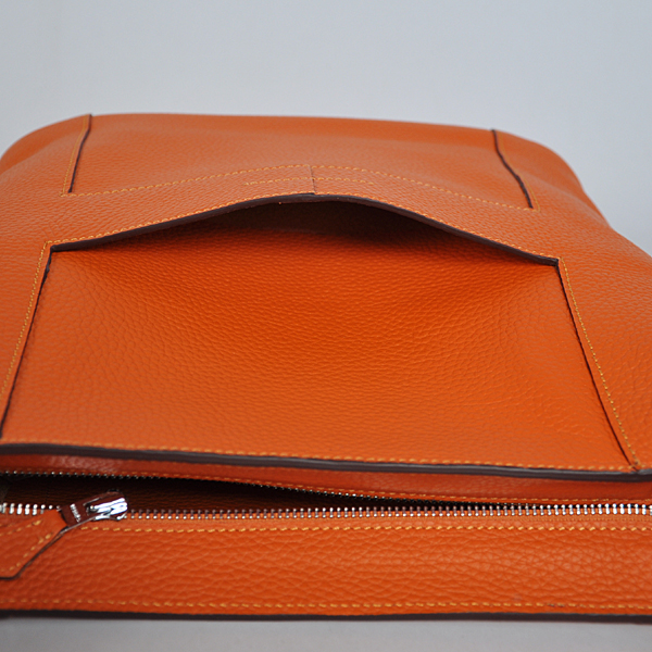 Hermes Good News Bag clemence leather in Orange