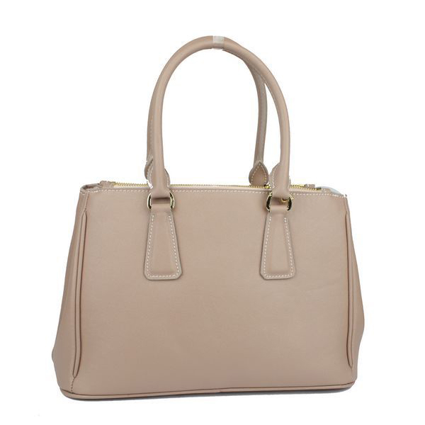 Prada Saffiano Classic Tote Bag BN1801 Light Pink