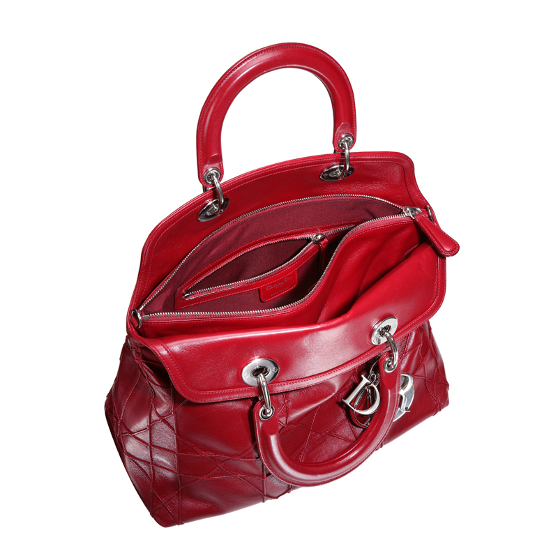 Granville bag in red leather