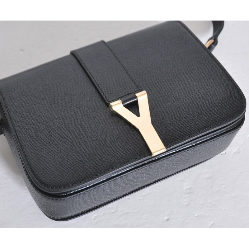 Yves Saint Laurent Large Chyc Shoulder Bag Black 66011