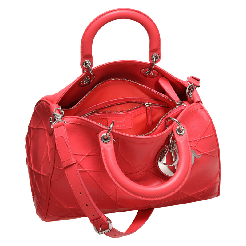 Light coral 'Dior Granville' polochon bag