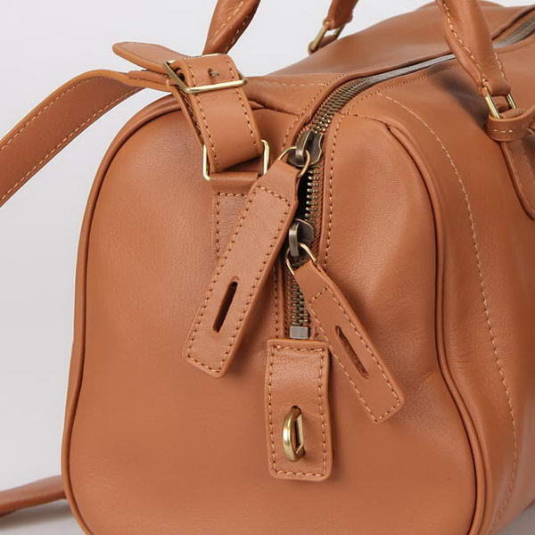 Celine Asymmetrical Original Leather Samll Bag 88035 Brown