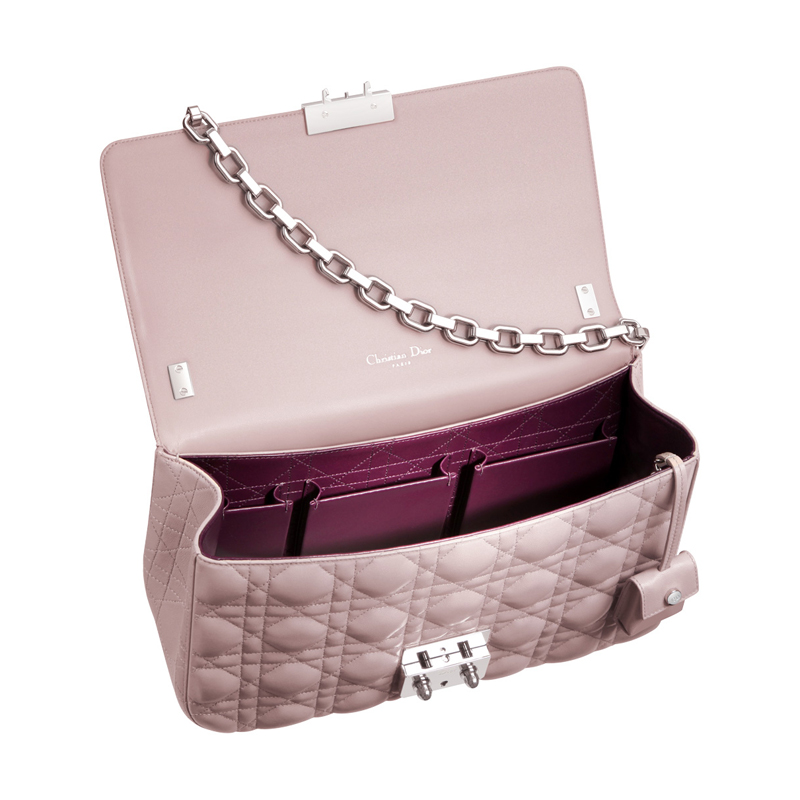 Foulard-coloured leather Miss Dior bag