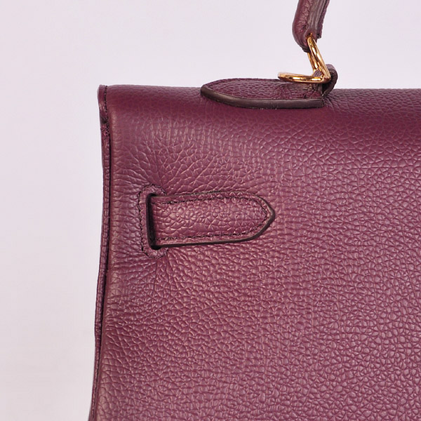 Hermes kelly 35CM Purpel togo leather(Gold)