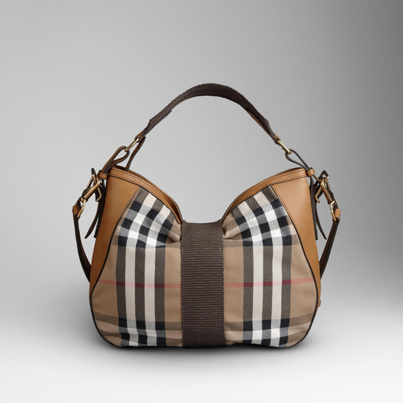 MEDIUM VINTAGE HOUSE CHECK HOBO BAG