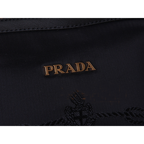 BR4257 Black Jacquard Nylon