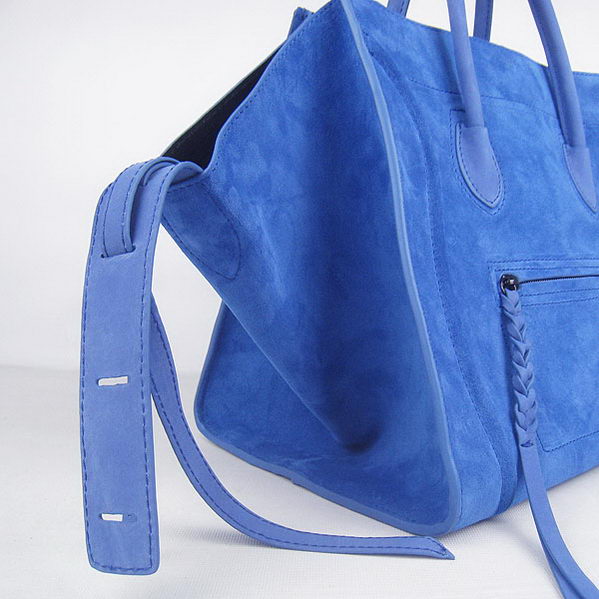 Celine Phantom Bags Suede Leather C6028B Blue