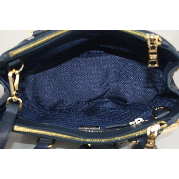 Prada Saffiano Classic Tote Bag BN1801 Royalblue