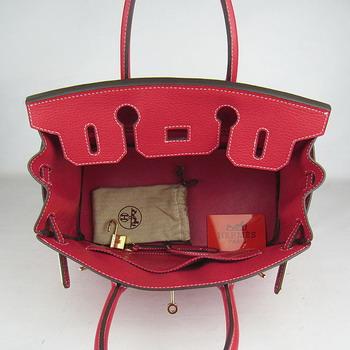 Birkin 30CM Red (gold)