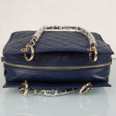 Chanel Coco Cocoon Calf Leather Bag A18004 Royalblue