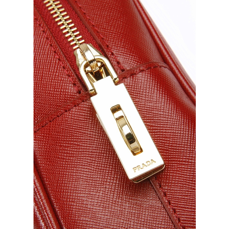 Prada Small Saffiano Doctor Bag BL0095 - Red