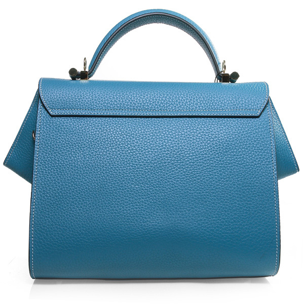 Hermes Stirrup Top Handle Bag H1955 Blue