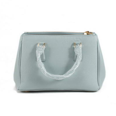 Prada Classic Medium Saffiano Tote Bag BN1801 Light Blue