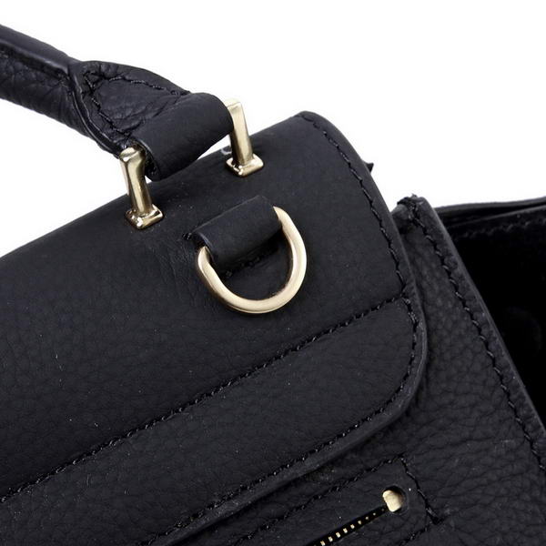 Celine Trapeze Bags Original Calf&Suede Leather  Black