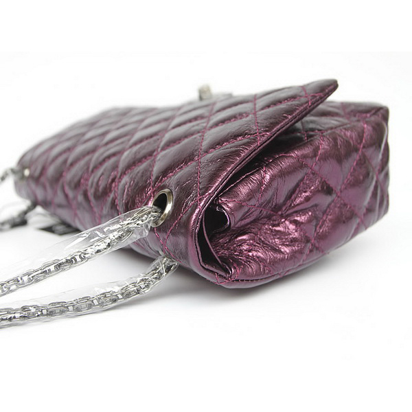 Chanel Flap Bag Quilted 40590 Purple