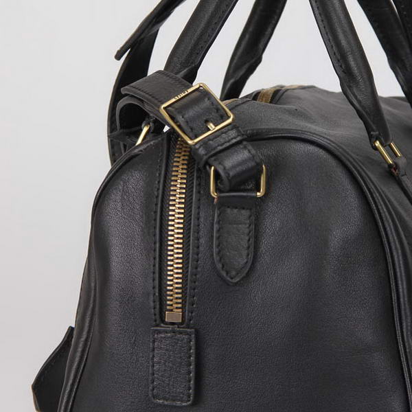 Celine Asymmetrical Original Leather Samll Bag 88035 Black