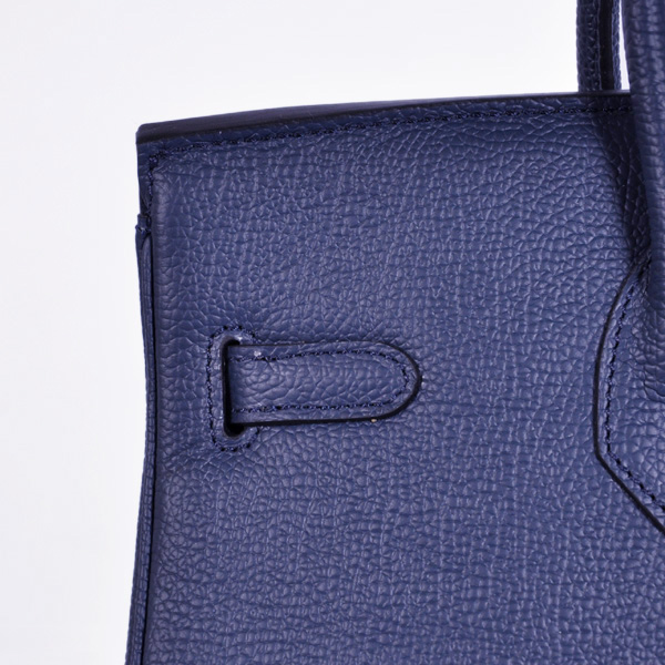 Hermes Birkin 35CM togo leather in Dark Blue with Silver hardware