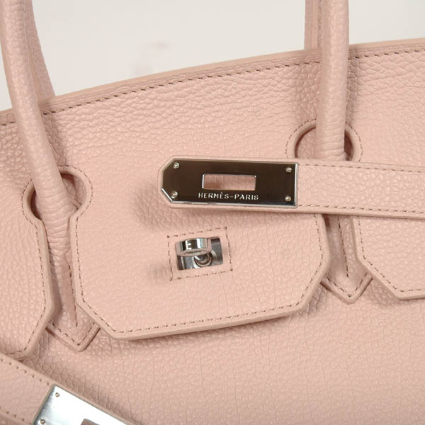 Hermes Birkin togo leather 30CM togo in Pink with Silver hardware