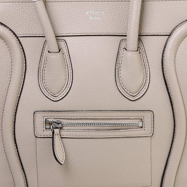 Celine Luggage Micro Boston Bag Original Leather Khaki