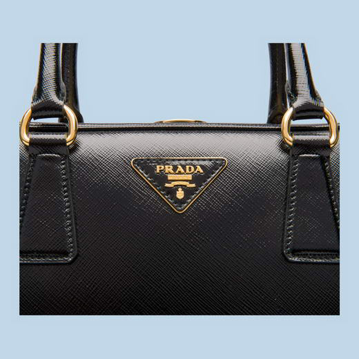 Prada Saffiano Leather Tote Bag BL0808 Black