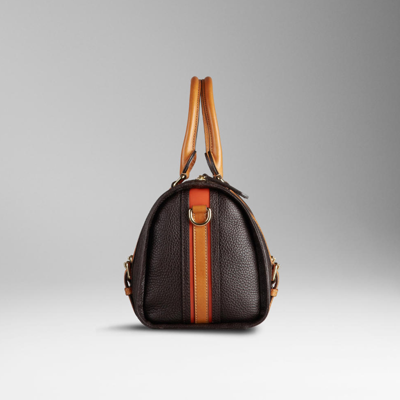 MEDIUM LEATHER BOWLING BAG