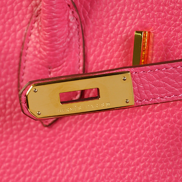 Hermes Birkin 35CM clemence leather in Peach with Gold hardware