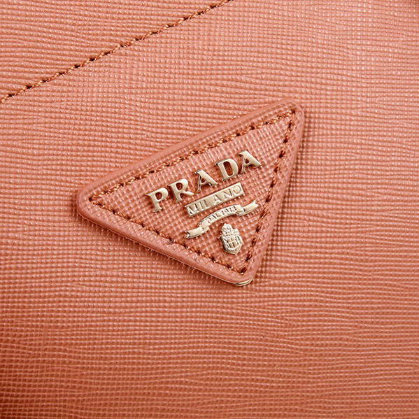 Prada Small Saffiano Leather Tote Bag BN1849 Camel