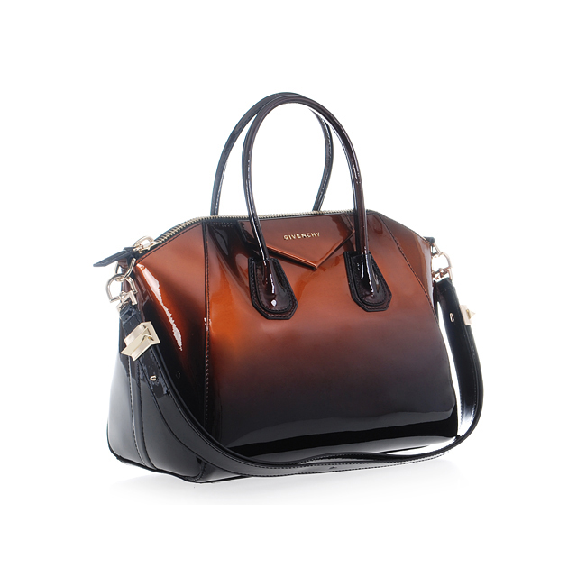 Givenchy Antigona Bag Shiny Shadow Leather 9908 Coffee