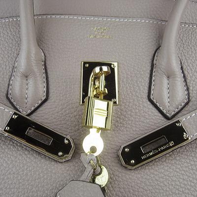 Hermes 40CM Grey (gold)